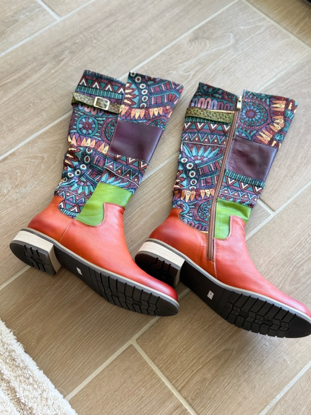 Retro cowboy boots - Picture 2 of 9